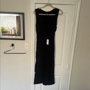 Abercrombie & Fitch Black Backless Dress